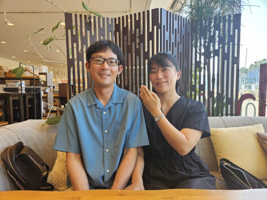 【bp徳島婚活情報】素敵カップルさんが結婚のご報告に来られました💛
