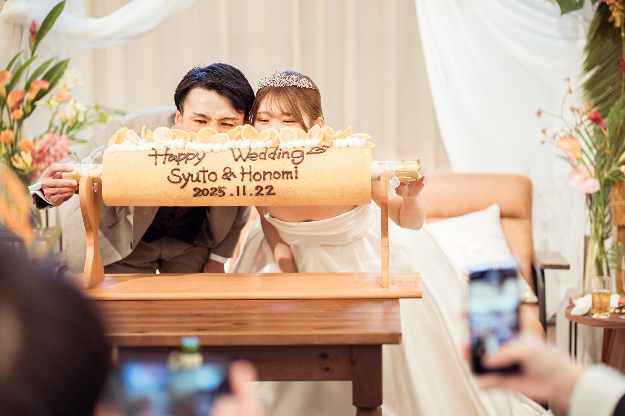 セレモニーバウムクーヘン✨