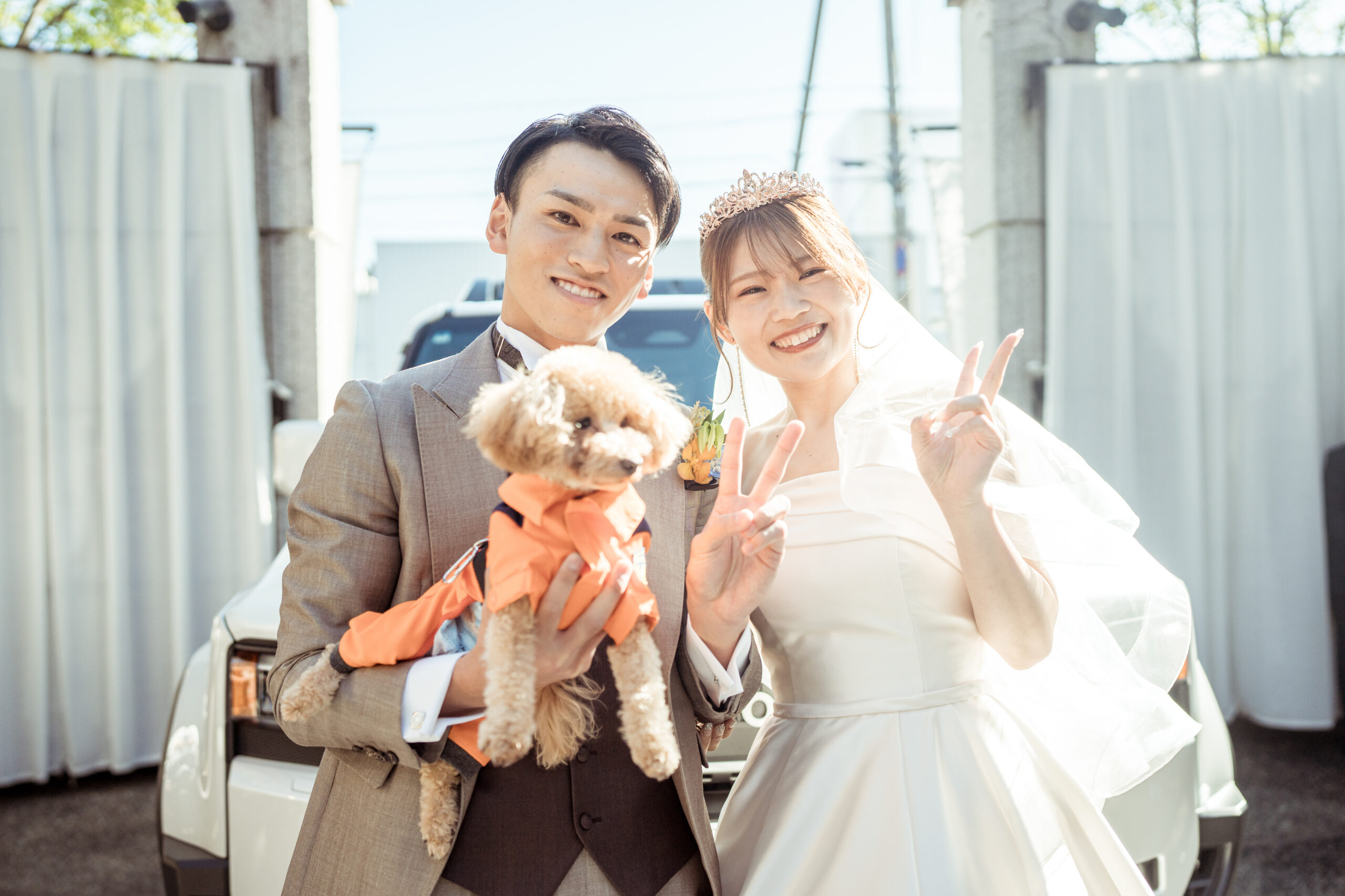 自由で自分たちらしい結婚式✨