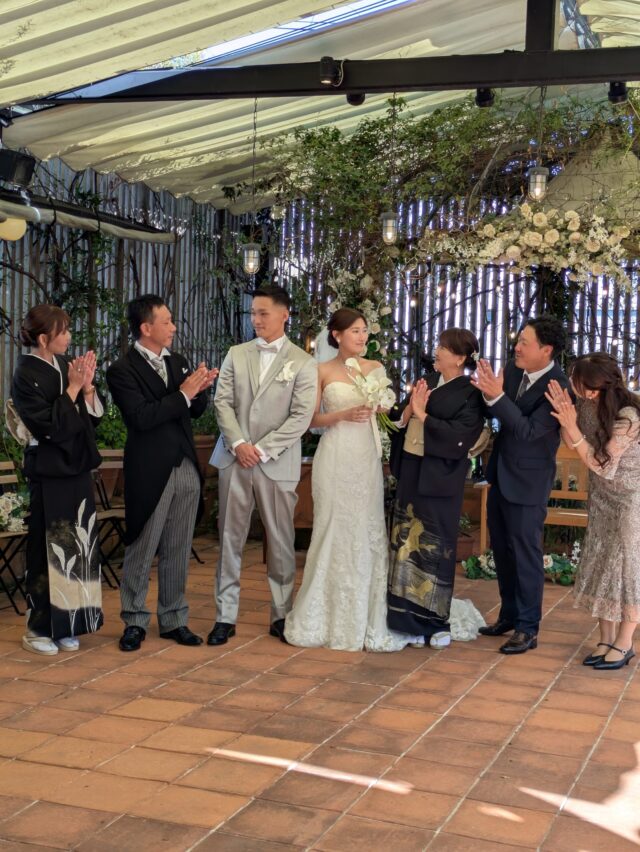 ファーストミートからファミリーミート、ご結婚式当日の感動シーンをお届けします🍀
